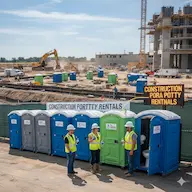 Construction Porta Potty Rentals Southwest Anaheim